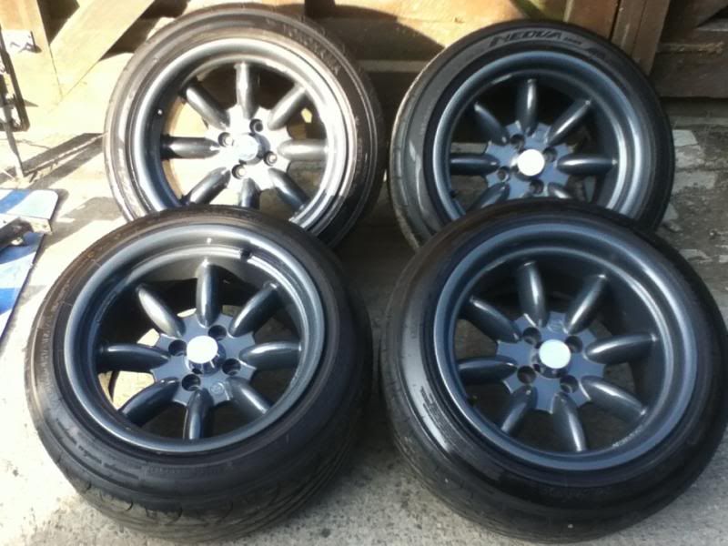One Off 15x9 ET24 Deep Dish 4x100 Compomotive Alloy Wheels Yoko AD08